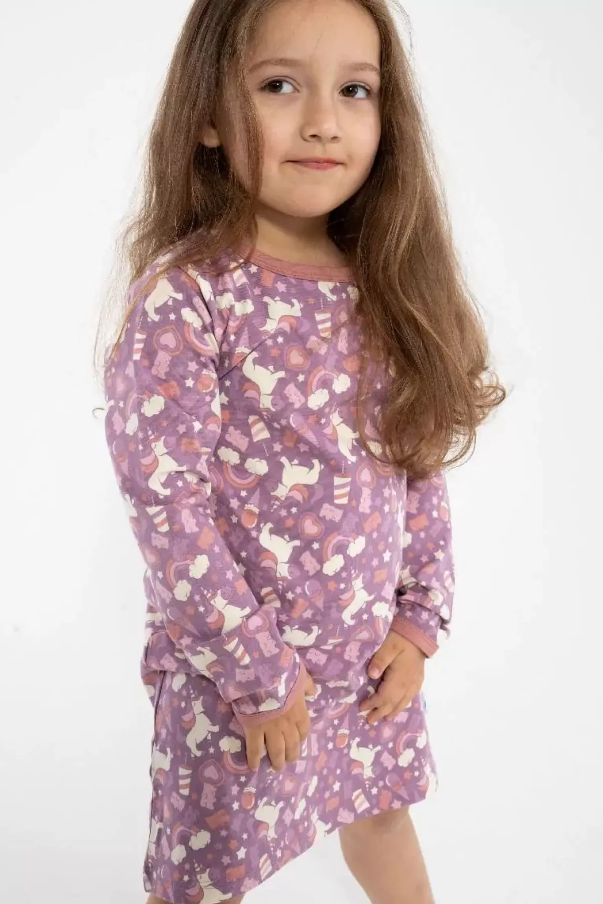 Clearance Bifrost - Magic Nightgown Vintage Rose Sugar Rush Kinder Pyjamas