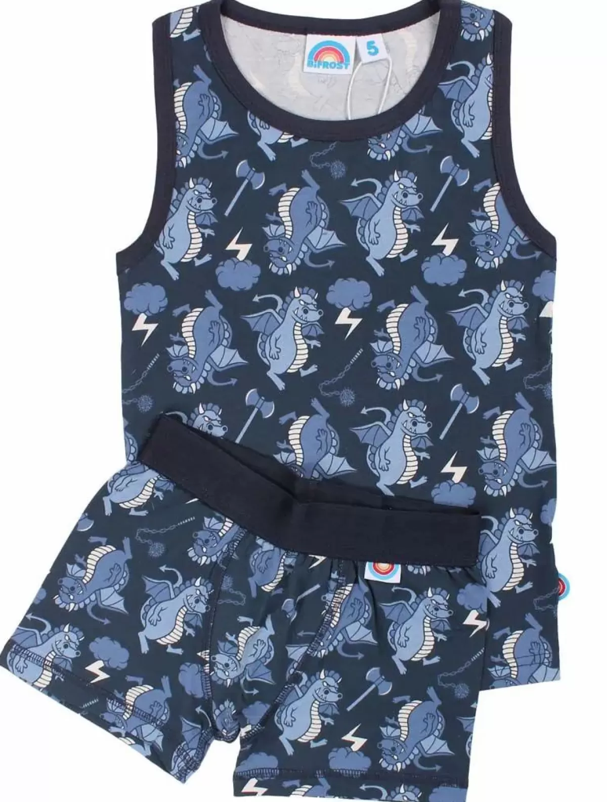 Shop Bifrost - Marsvin Underwear Blue Tone Dragons Kinder Unterwäsche