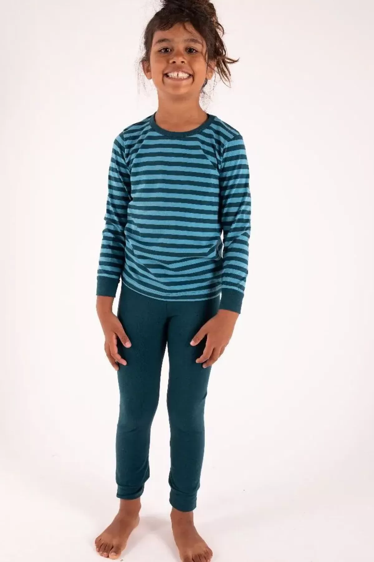 Sale Bifrost - Slumber Nightwear Dark Duck/Aqua Ice Kinder Pyjamas