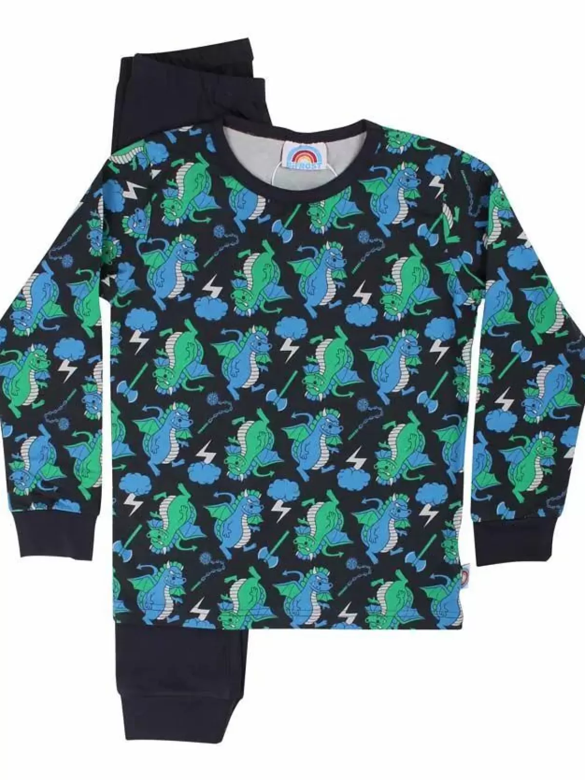 Store Bifrost - Slumber Nightwear Dk Navy Dragons Kinder Pyjamas