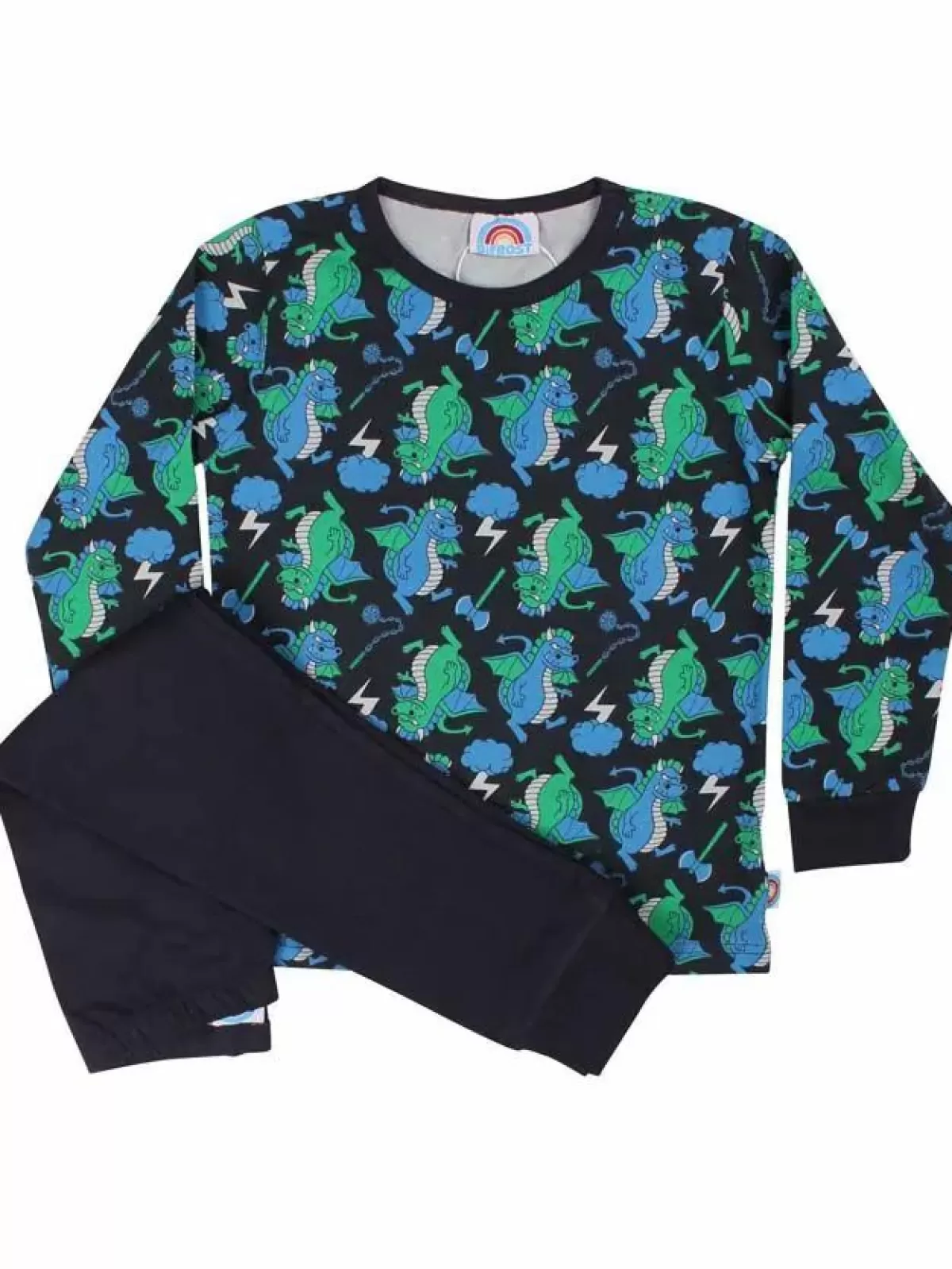 Store Bifrost - Slumber Nightwear Dk Navy Dragons Kinder Pyjamas