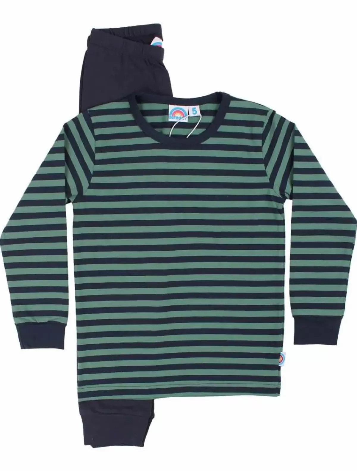 Outlet Bifrost - Slumber Nightwear Navy/Rover Khaki Kinder Pyjamas