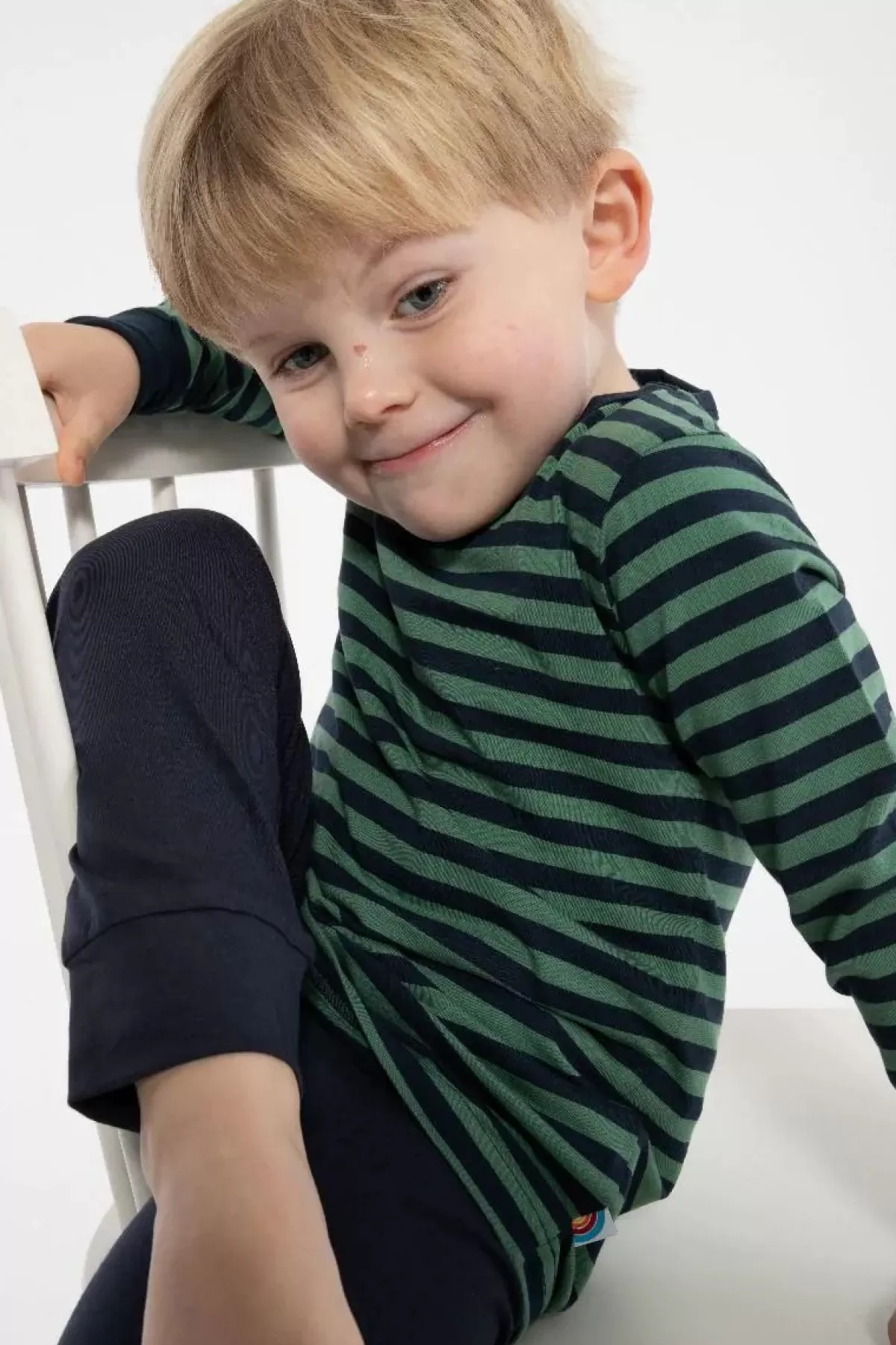 Outlet Bifrost - Slumber Nightwear Navy/Rover Khaki Kinder Pyjamas