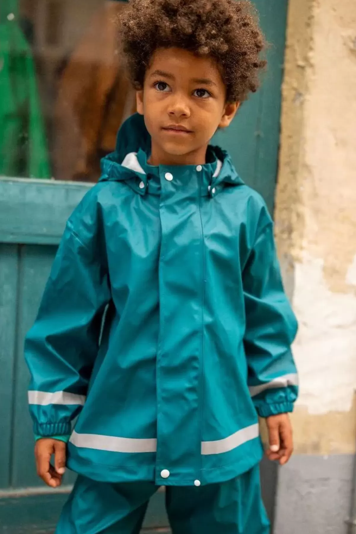 Store Bifrost - Triton Rain Vintage Petrol Baby Regenbekleidung