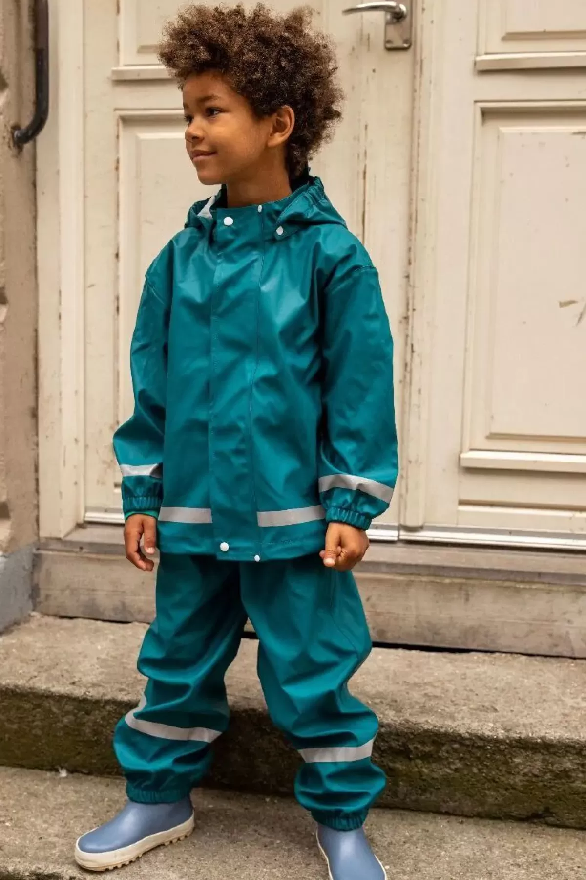 Store Bifrost - Triton Rain Vintage Petrol Baby Regenbekleidung