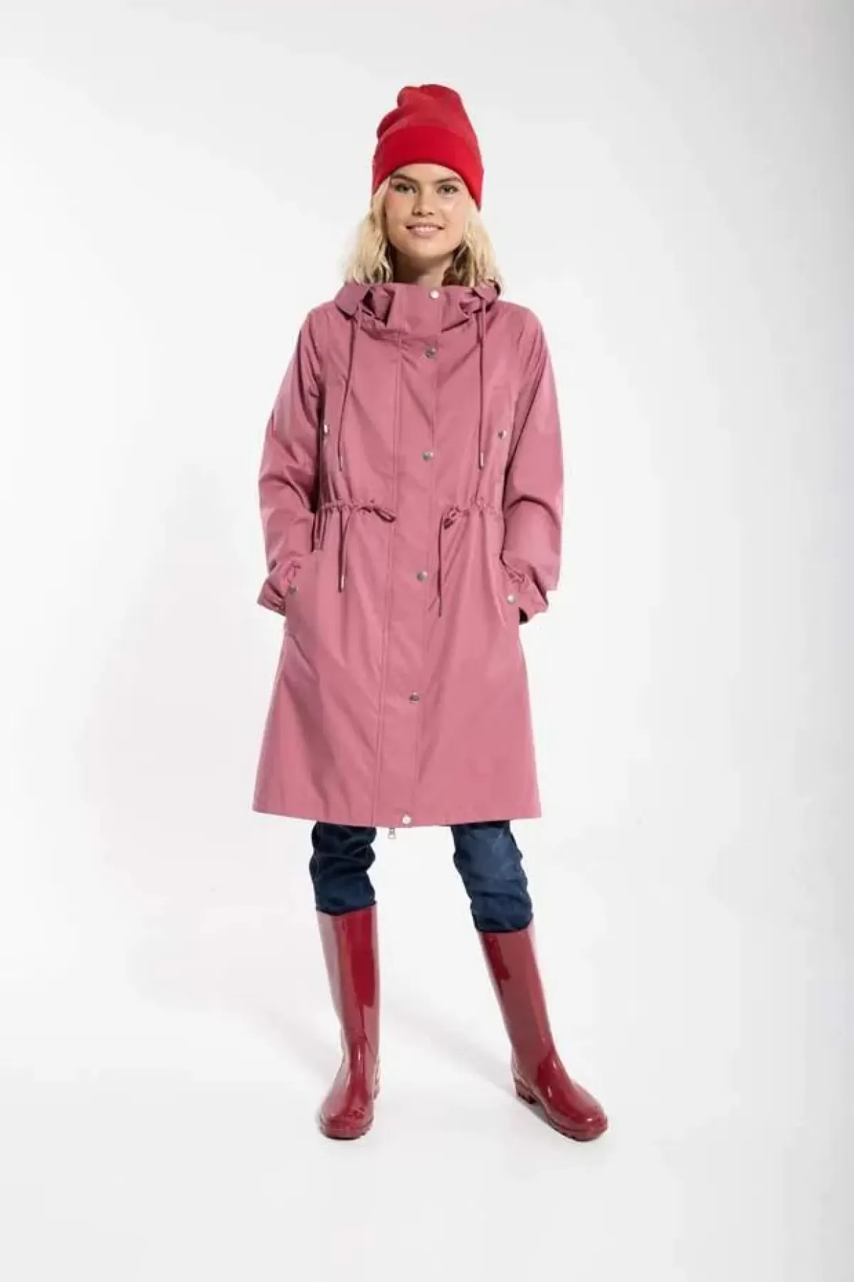 Danefæ Regenjacken>Danaalborg Raincoat Vintage Rose