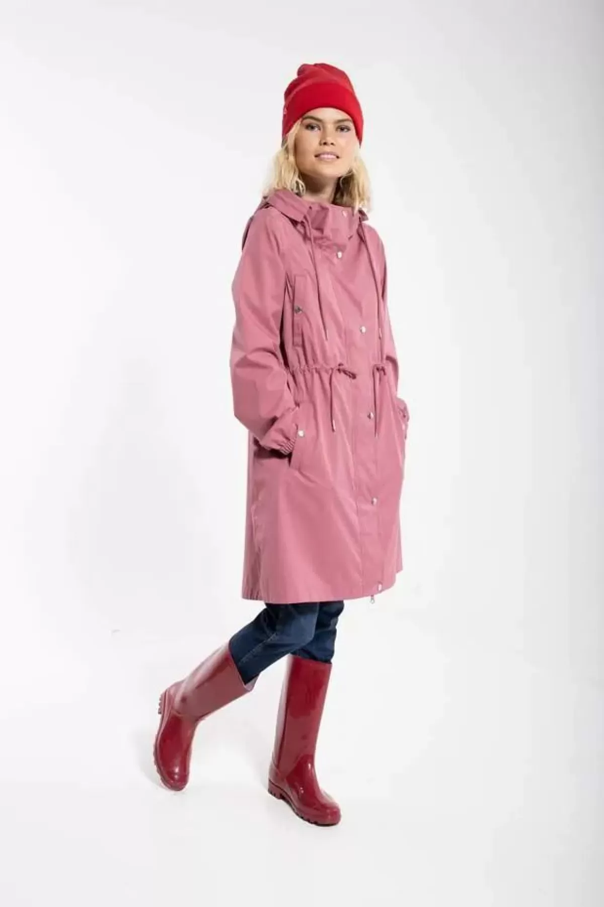 Danefæ Regenjacken>Danaalborg Raincoat Vintage Rose