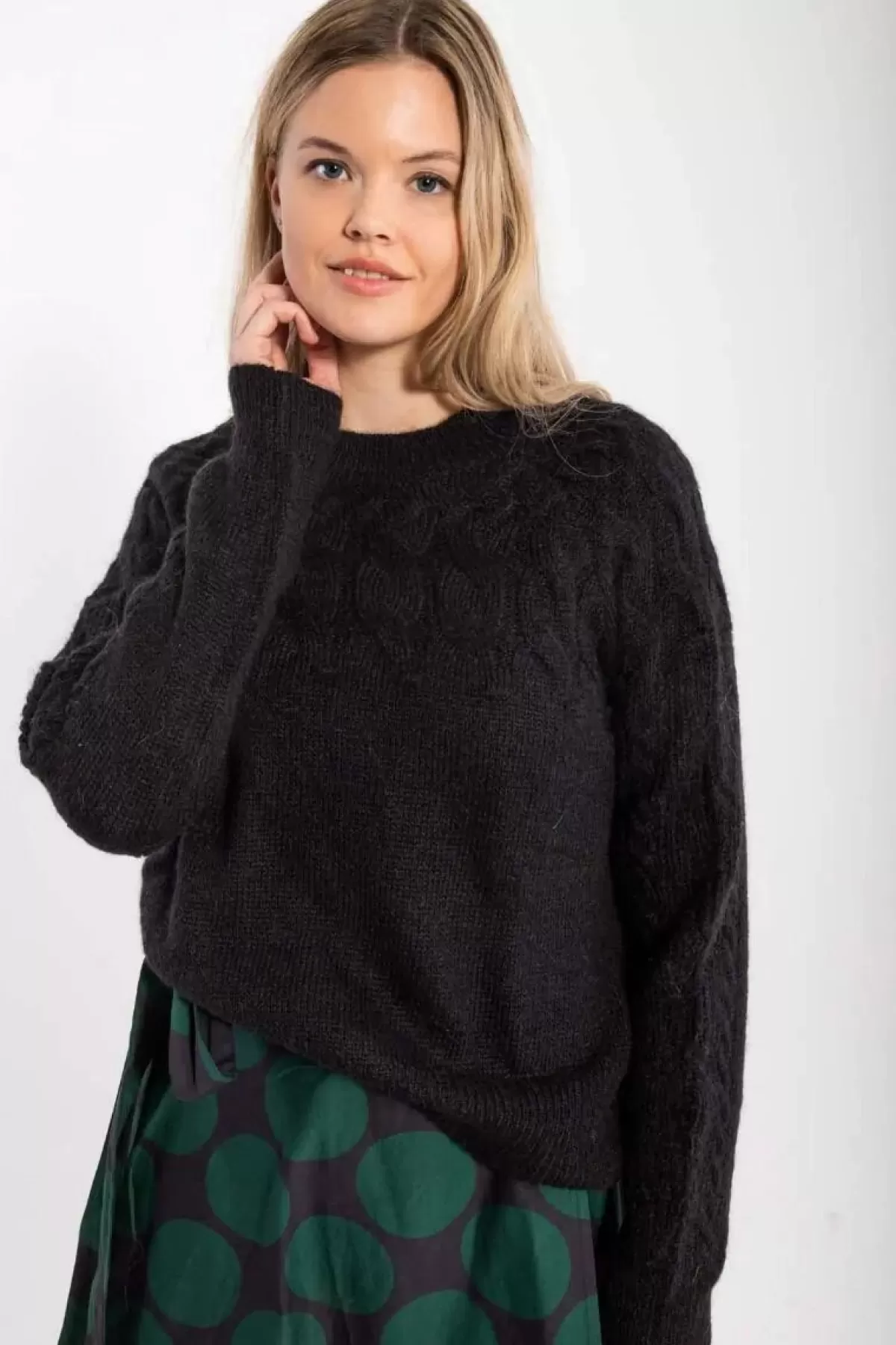 Danefæ Strickwaren>Danaarluk Sweater Black