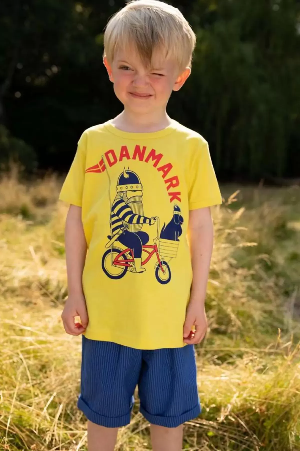 Hot Danebasic Ss Faded Yellow Dk Cruiser Kinder T-Shirts