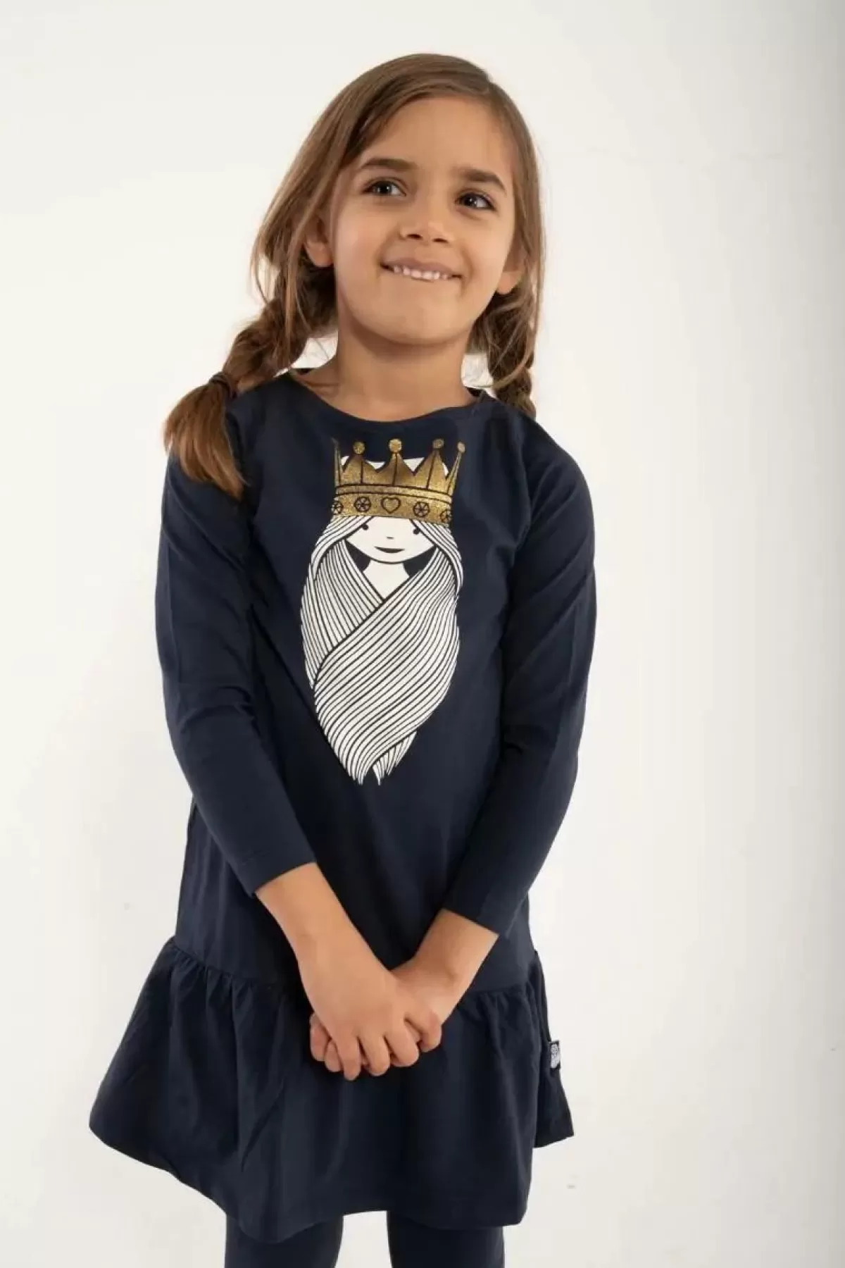 Outlet Danecookie Dress Dk Navy Prinsesse Kinder Kleider