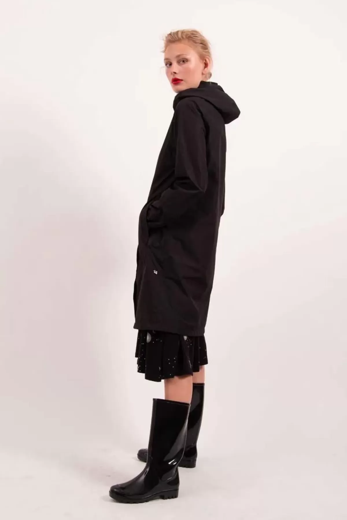 Danefæ Regenjacken>Danedith Rainjacket Black