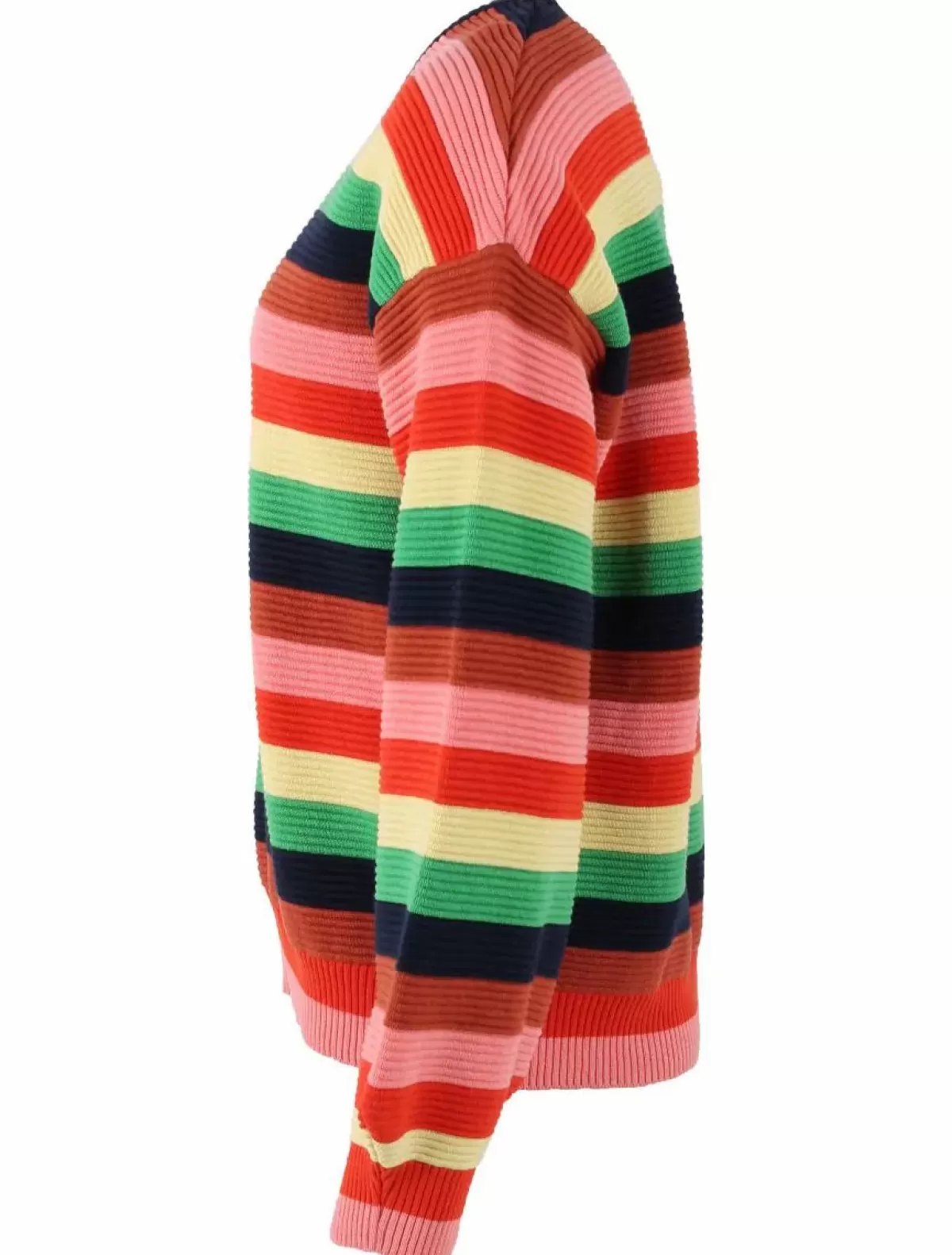 Danefæ Strickwaren>Danegold 3D Crotchet Knit Sweater Multicolor 2