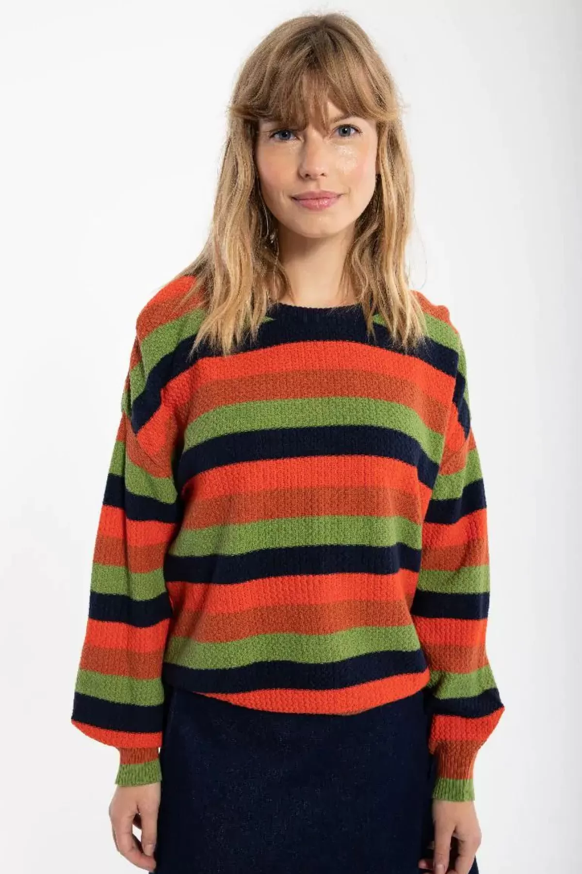 Danefæ Strickwaren>Danegold Pearl Knit Sweater Multicolor 3