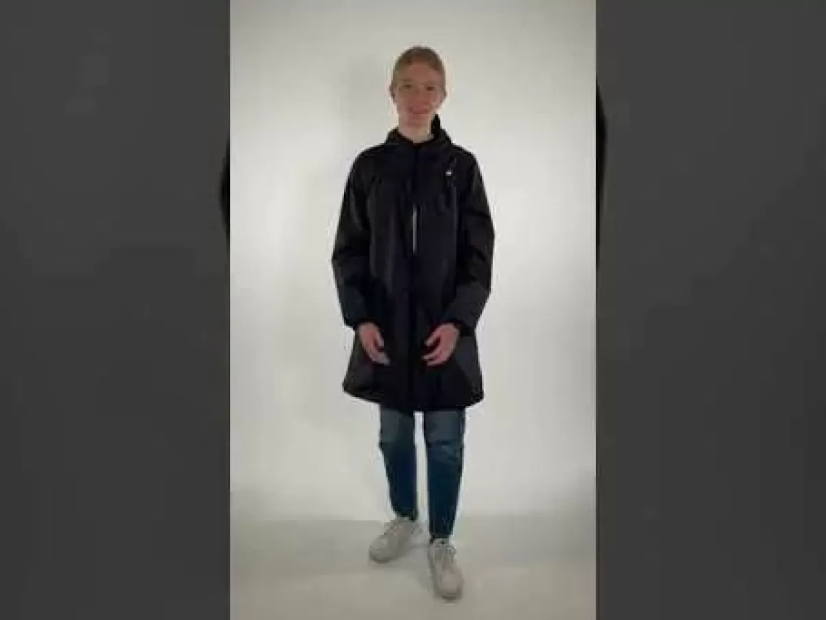 Danefæ Regenjacken>Danehelen Rainjacket Black (Black Zip)