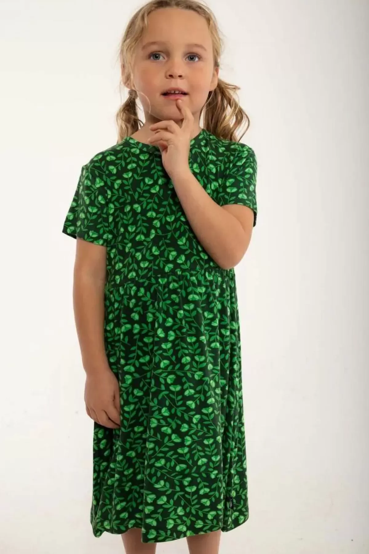 Sale Danelollipop Dress Ss Green Fleurie Kinder Kleider