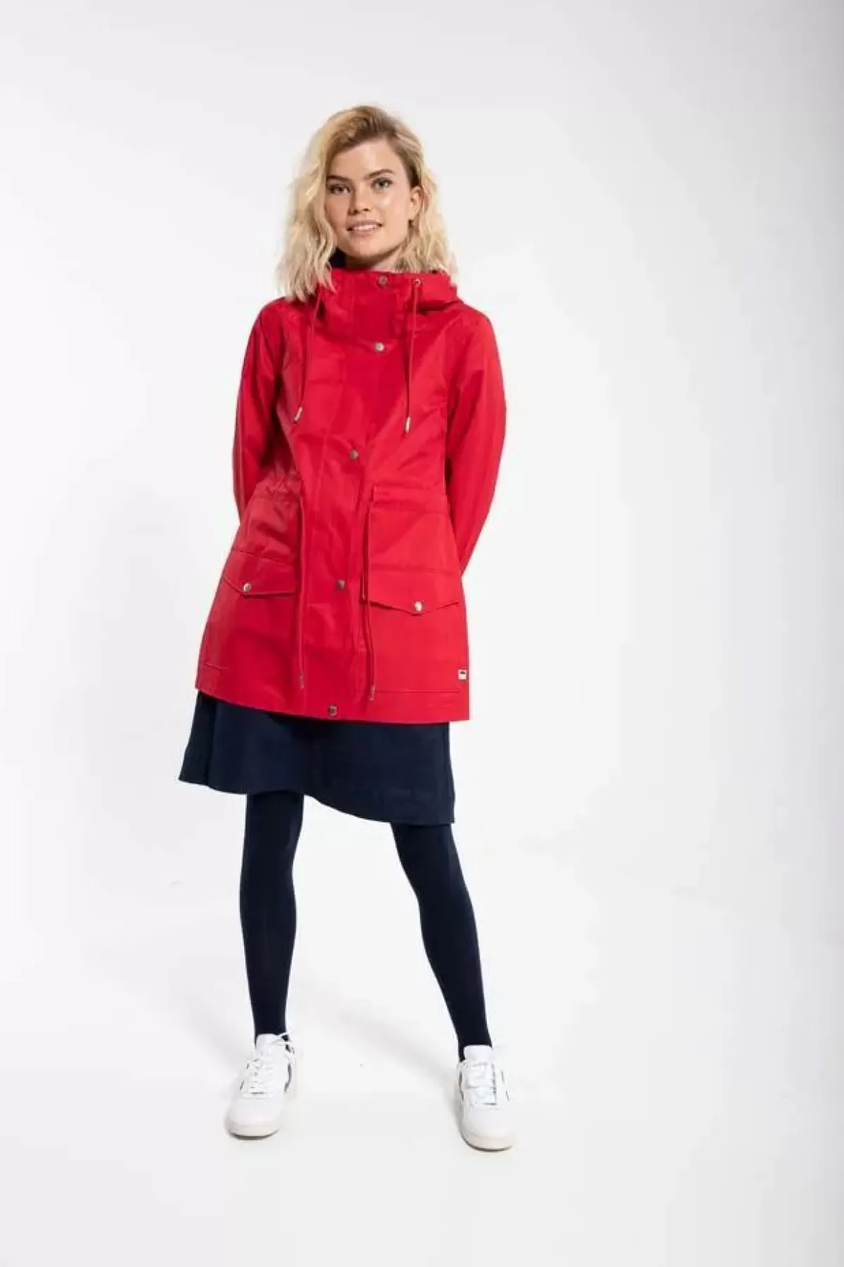 Danefæ Regenjacken>Danelotta Rain Coat Red