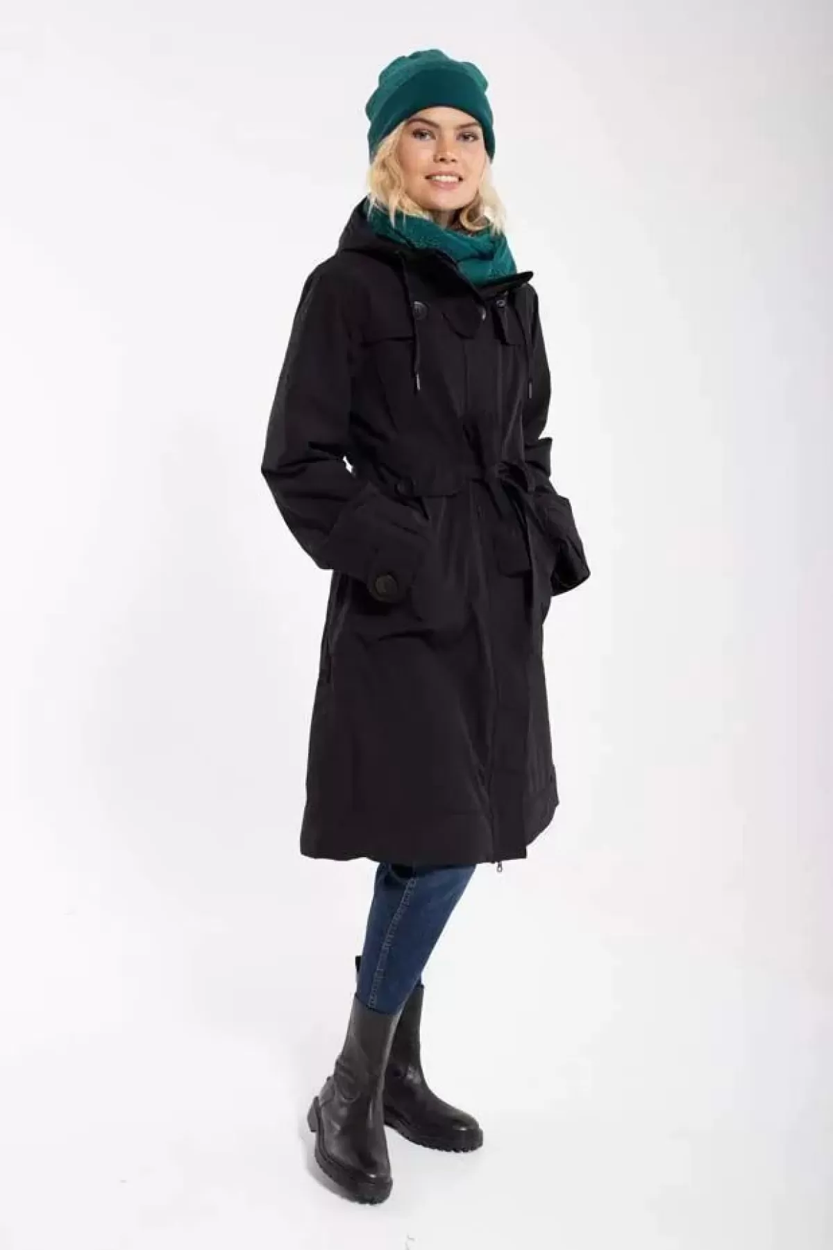 Danefæ Winterjacken>Danelse Stretch Winter Jacket Black