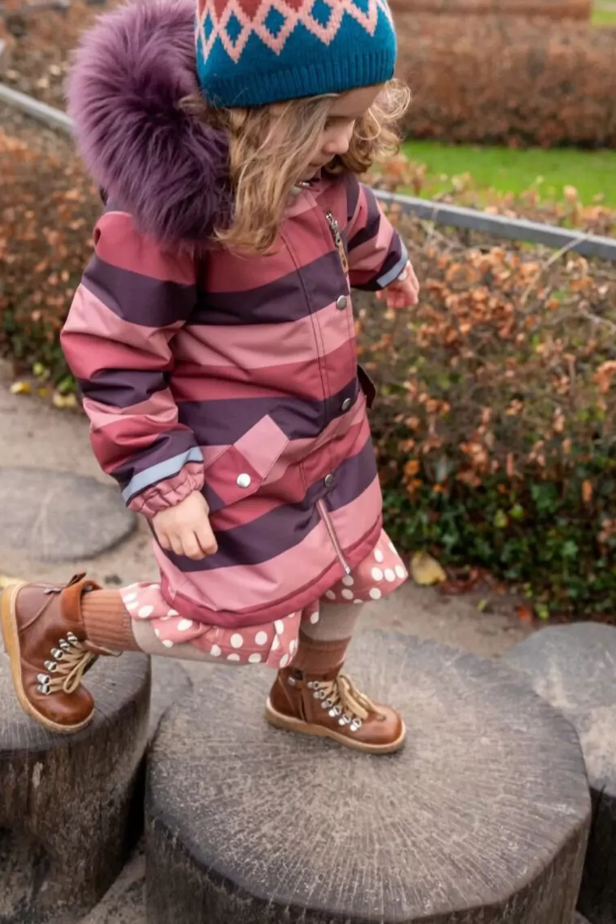 Clearance Danemaja Winter Jacket 2. Sortering Vintage Kinder Winterjacken