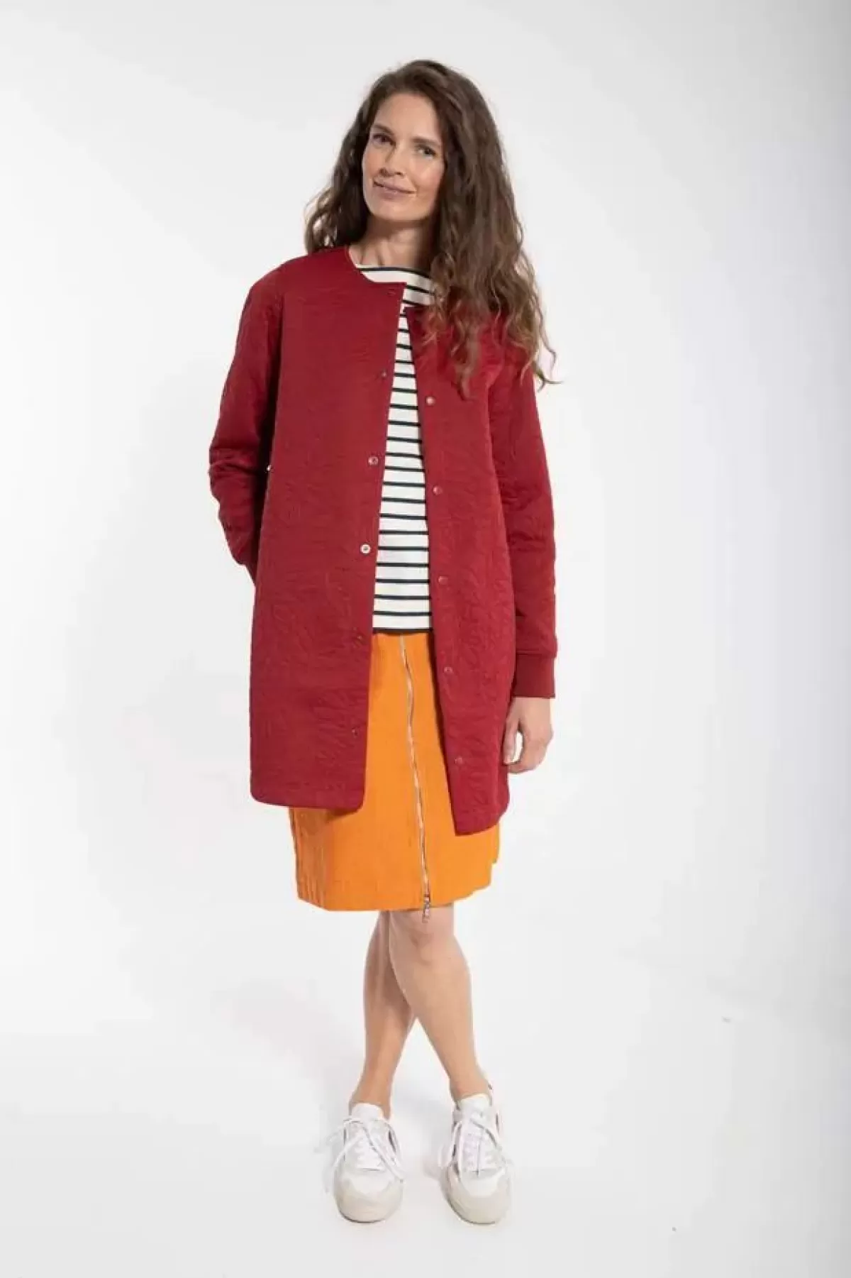 Danefæ Thermokleidung>Danemaude Thermo Coat Dark Red