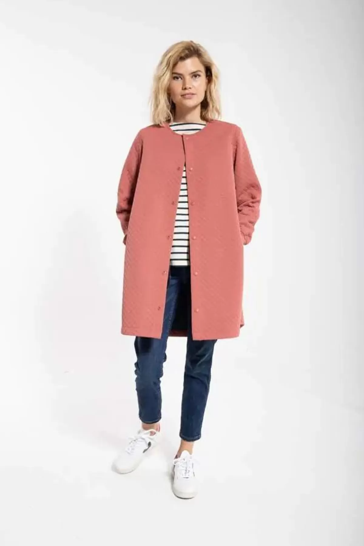 Danefæ Thermokleidung>Danemaude Thermo Coat Grey Rose