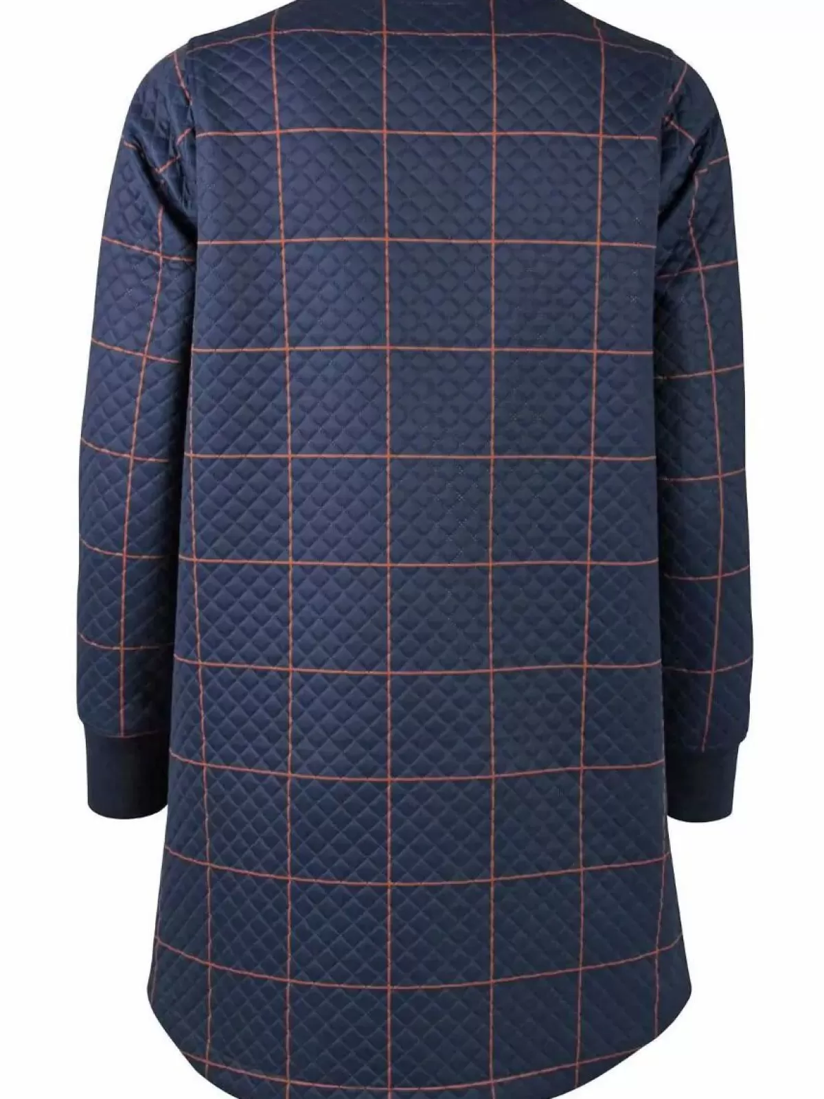 Danefæ Thermokleidung>Danemaude Thermo Coat Navy/Occer Large Plaid