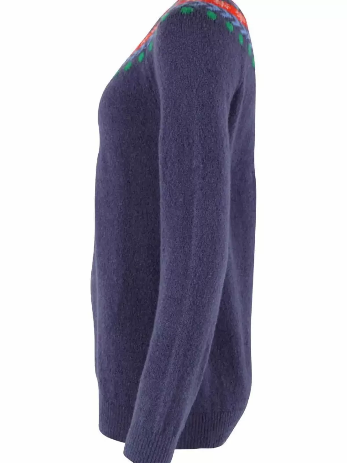 Danefæ Strickwaren>Danemerry Light Wool Sweater Grey Marine