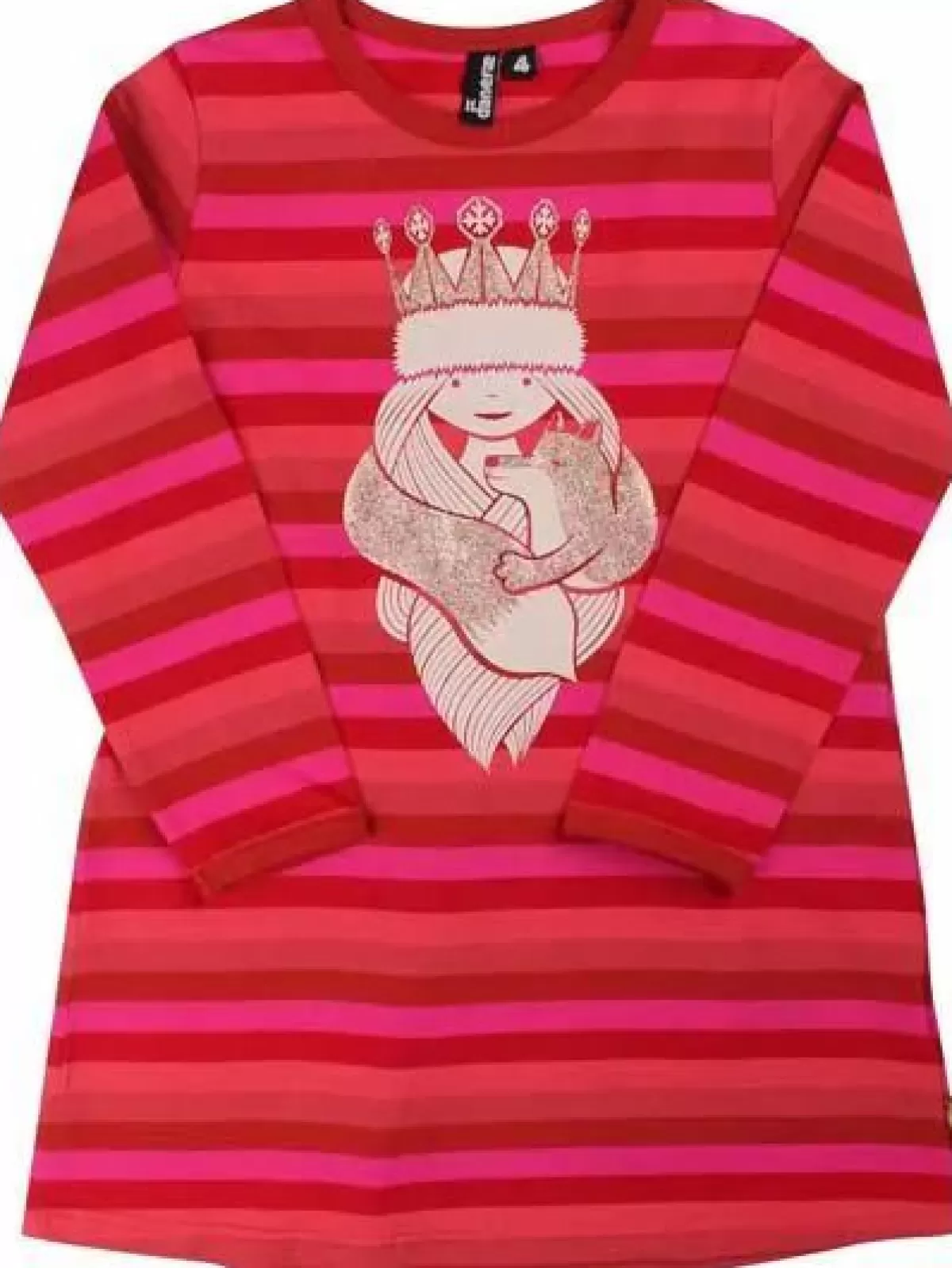 Sale Danenanna Dress Hot Lava Sneprinsesse Baby Kleider