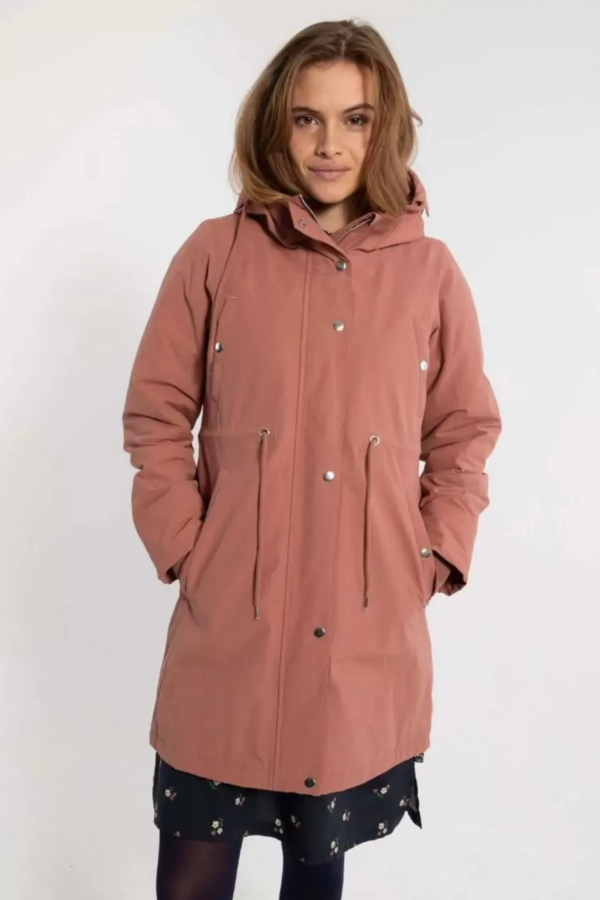 Danefæ Winterjacken>Danenora Winter Parka Beige Rose
