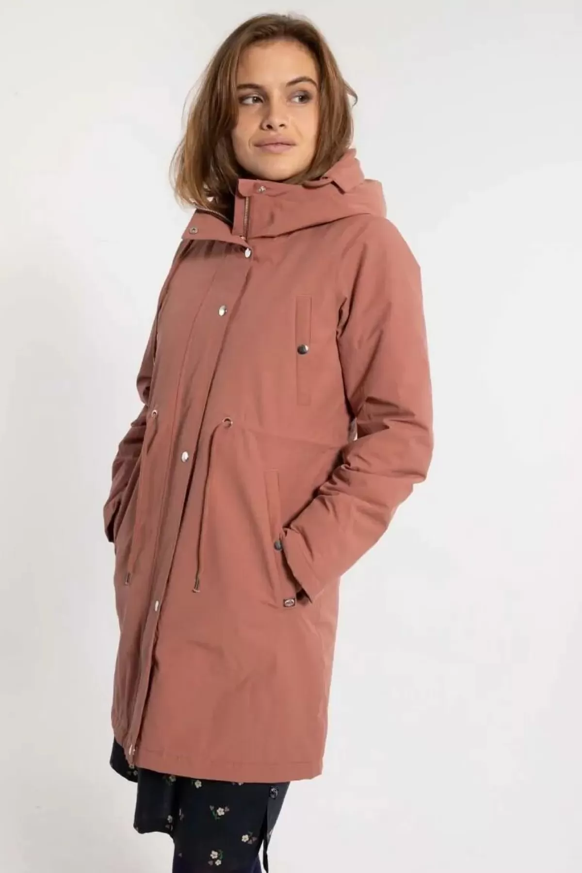 Danefæ Winterjacken>Danenora Winter Parka Beige Rose