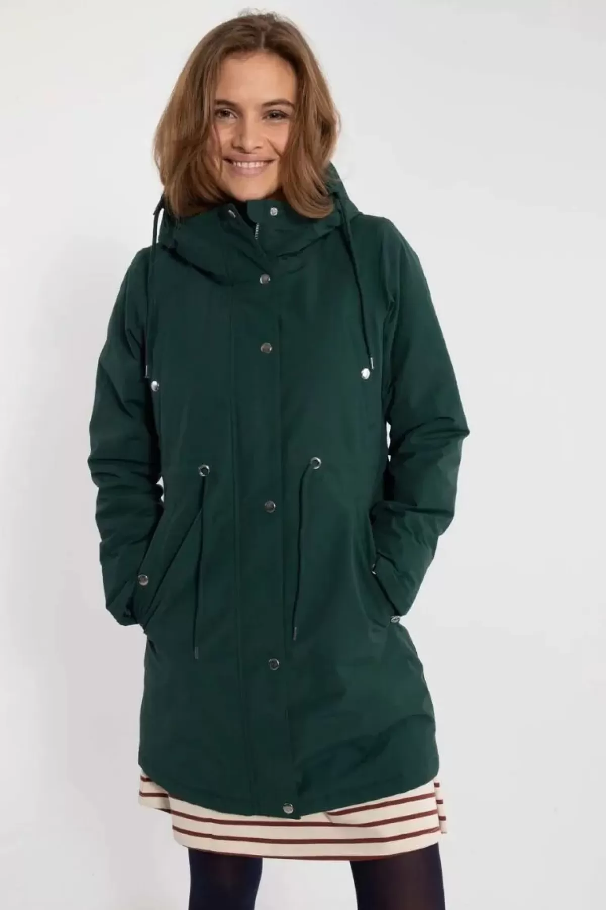 Danefæ Winterjacken>Danenora Winter Parka Deep Forest