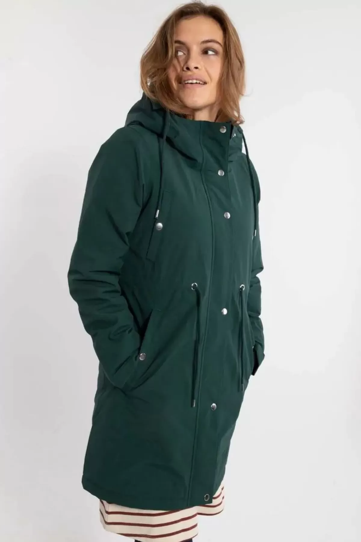Danefæ Winterjacken>Danenora Winter Parka Deep Forest