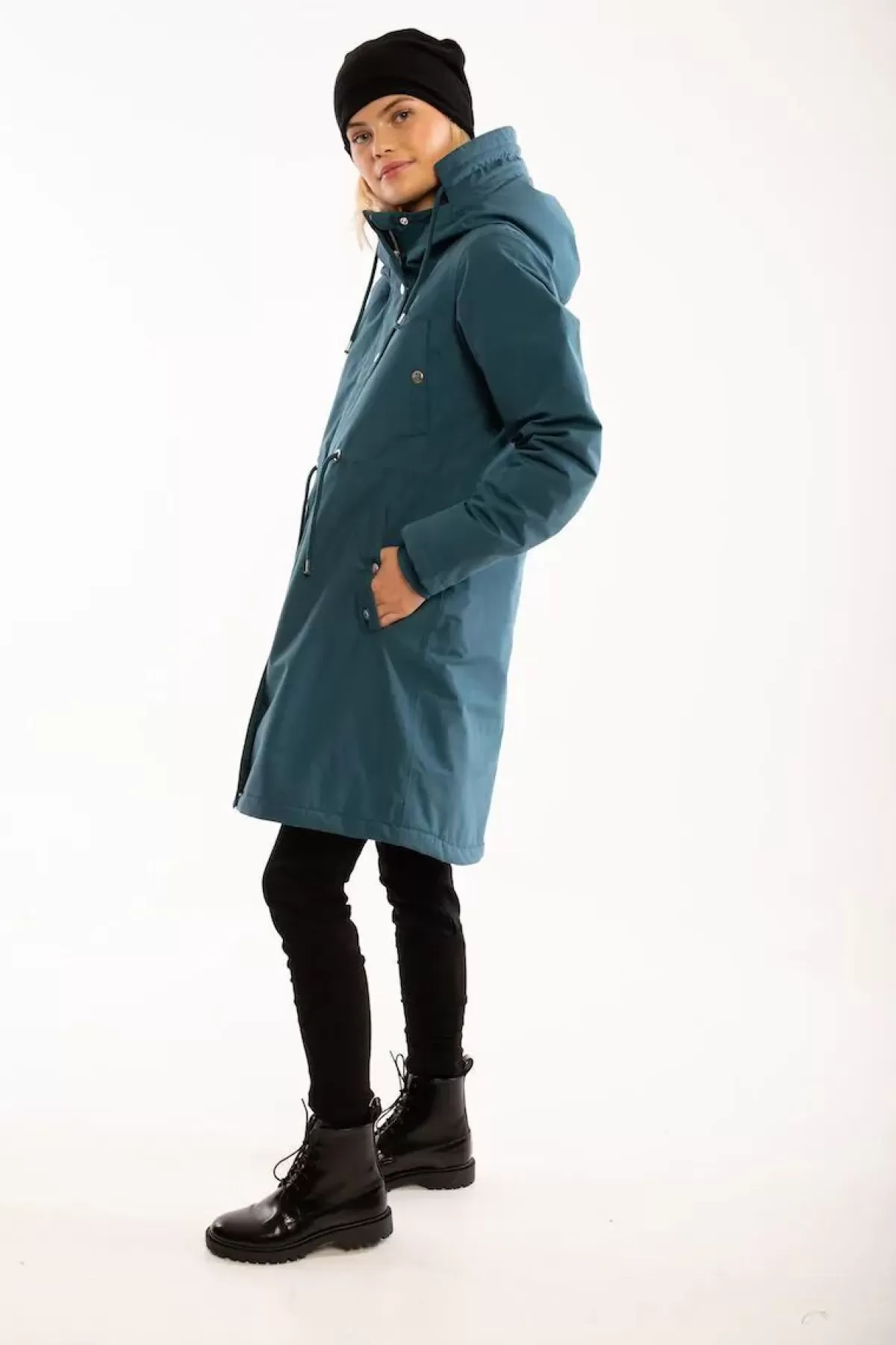 Danefæ Winterjacken>Danenora Winter Parka Dusty Blue