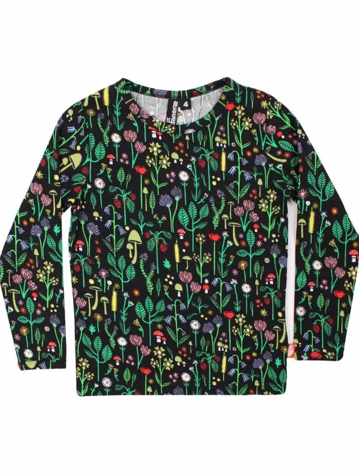 Shop Danenorthpole Tee Black Botanical Kinder Hemden Und Shirts