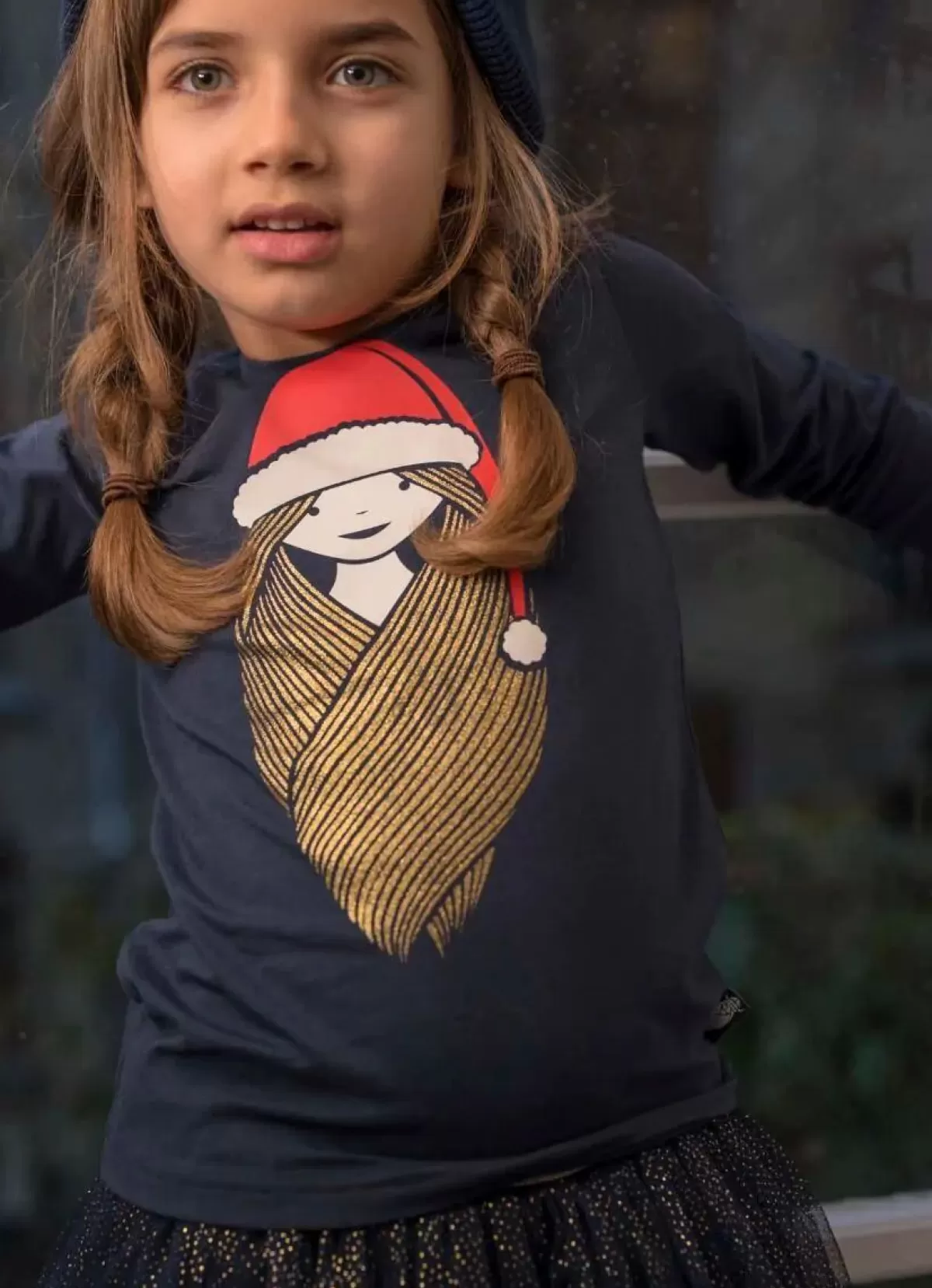 Store Danenorthpole Tee Dk Navy Missnisse Kinder Hemden Und Shirts