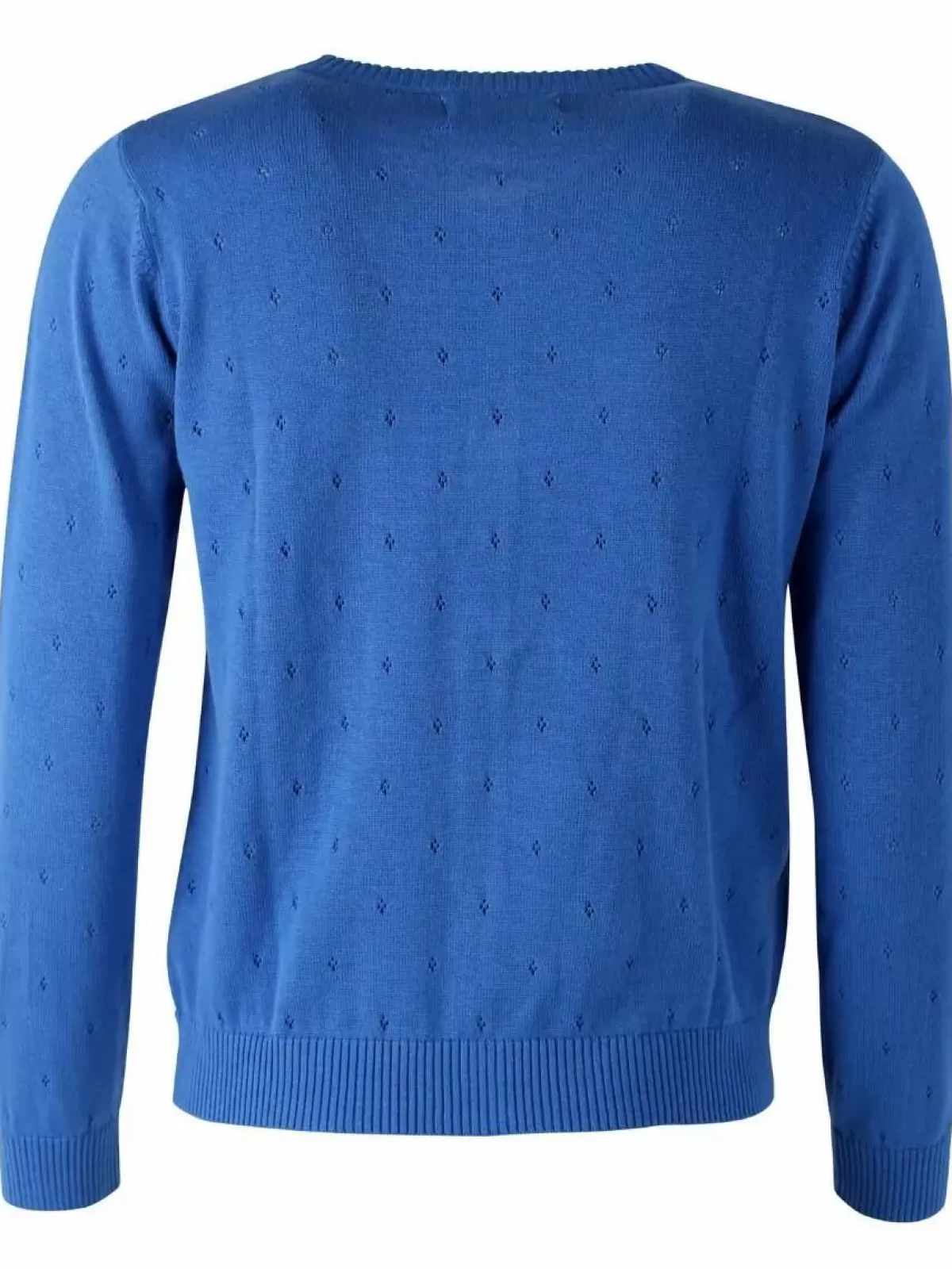Danefæ Strickwaren>Danepearly Hole Knit Sweater Blue