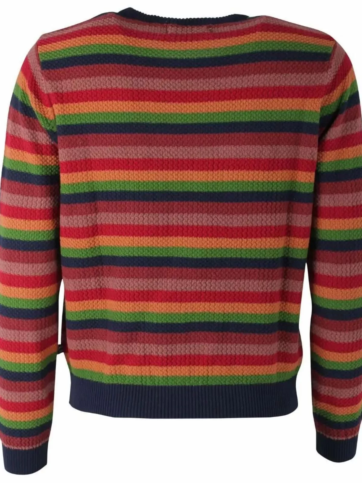 Danefæ Strickwaren>Danepearly Hole Knit Sweater Tonic Stripe