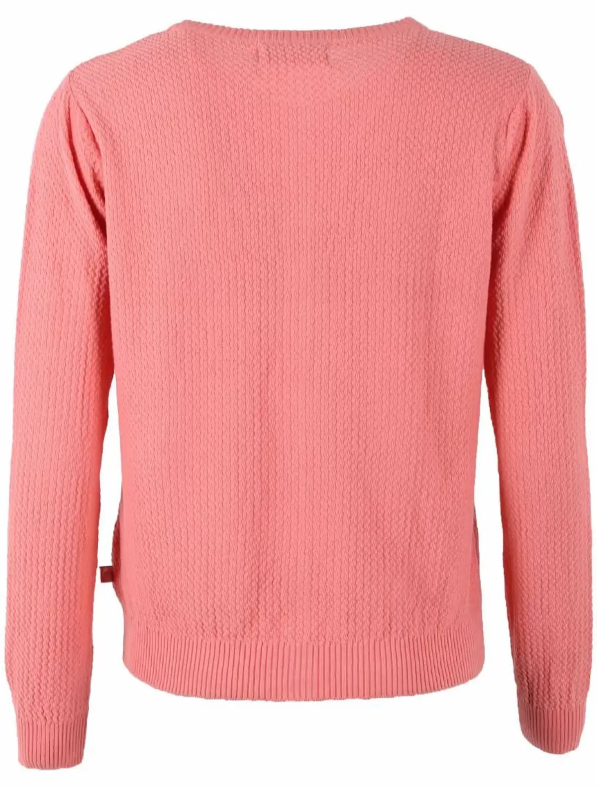 Danefæ Cardigan>Danesaga Pearl Knit Cardigan Coral