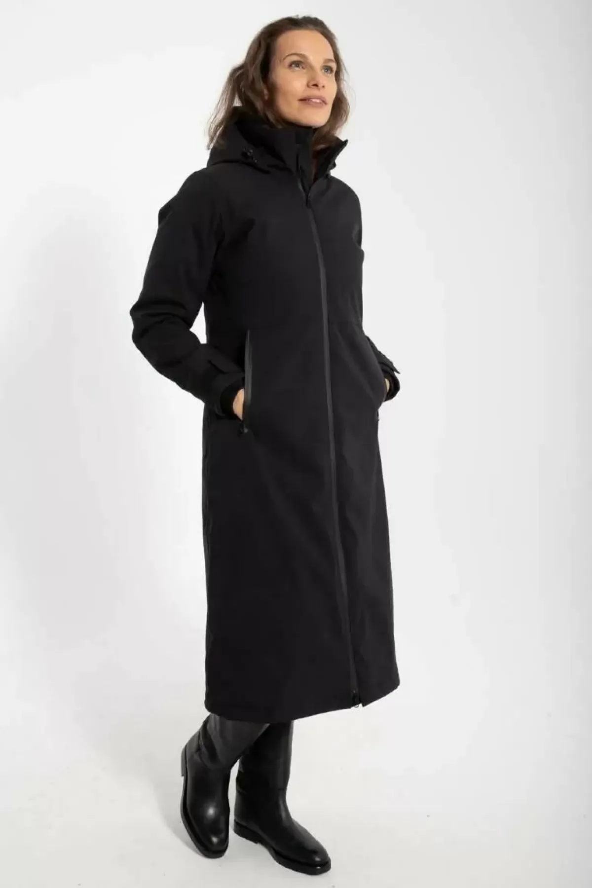 Danefæ Winterjacken>Danesandur Winter Coat Black