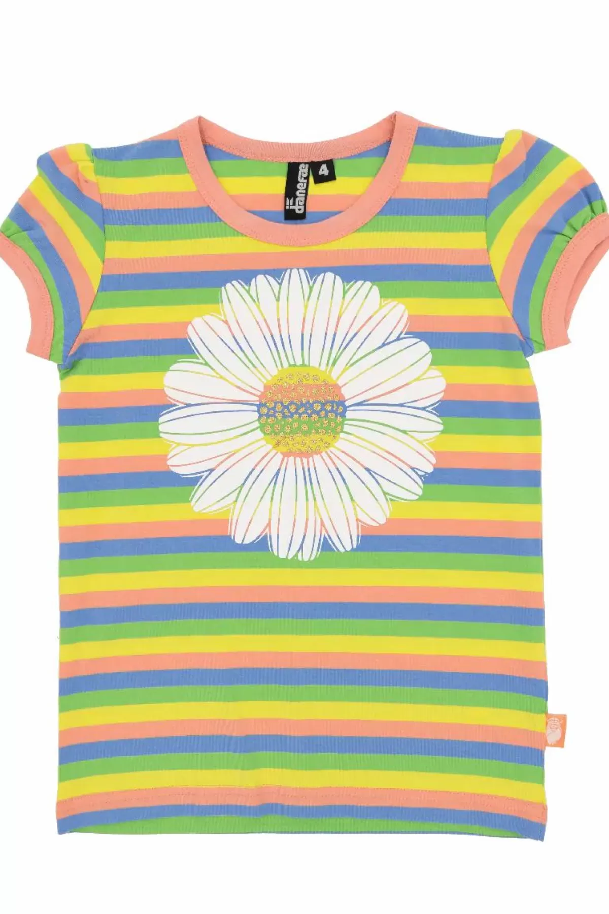 Store Danesolbaer Tee Peppy Daisy Kinder T-Shirts