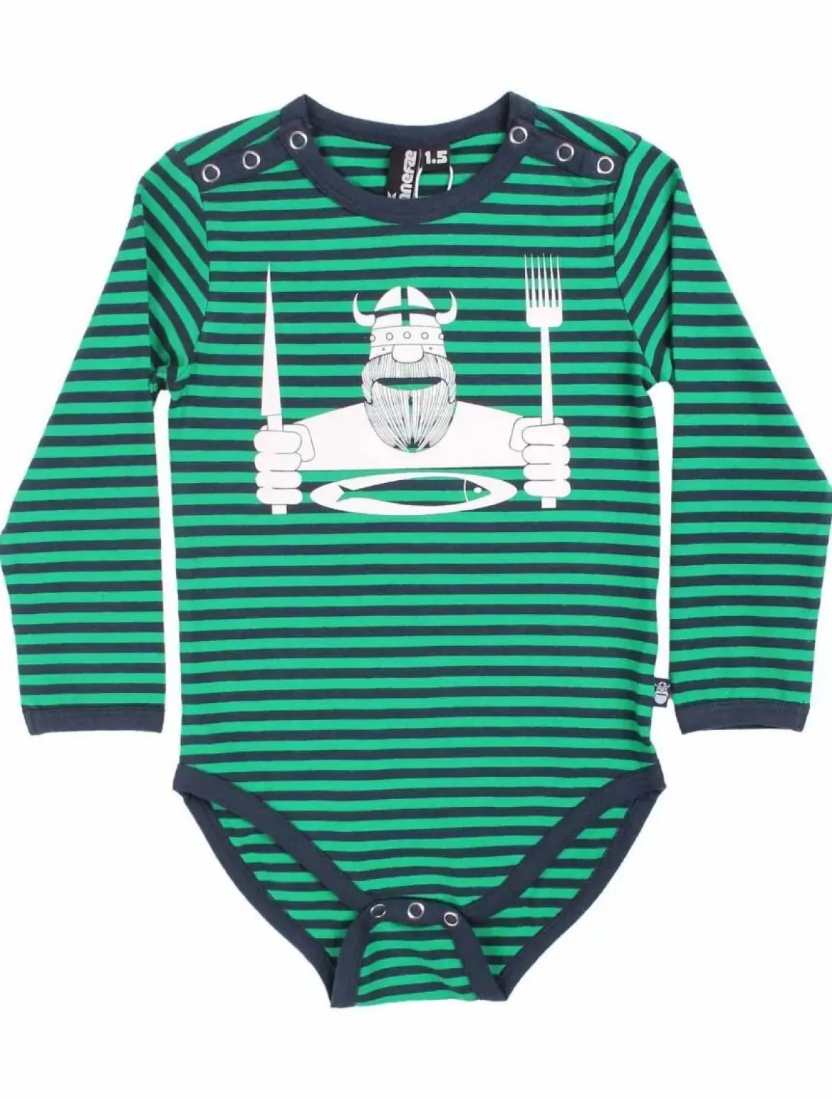 Store Danestorm Body Dk Navy/Green Eat N Erik Baby Bodies
