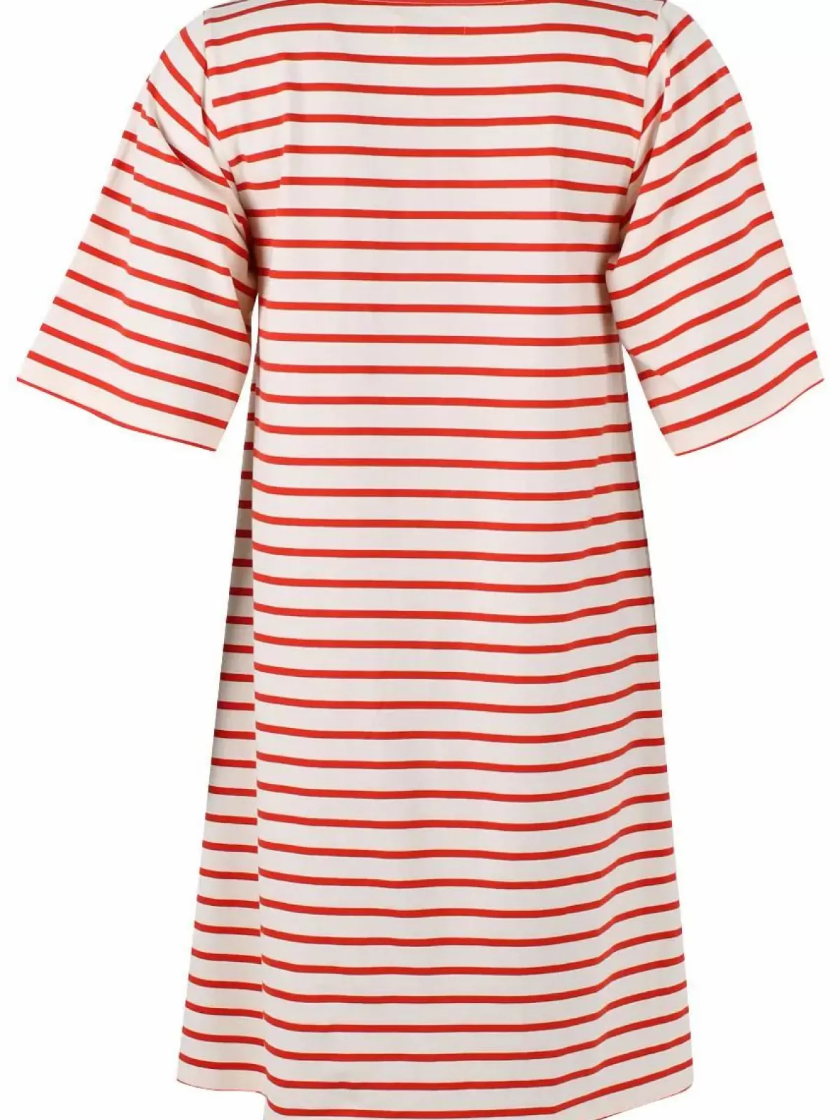 Danefæ Kleider>Danetrinidad Dress Chalk/Bright Red