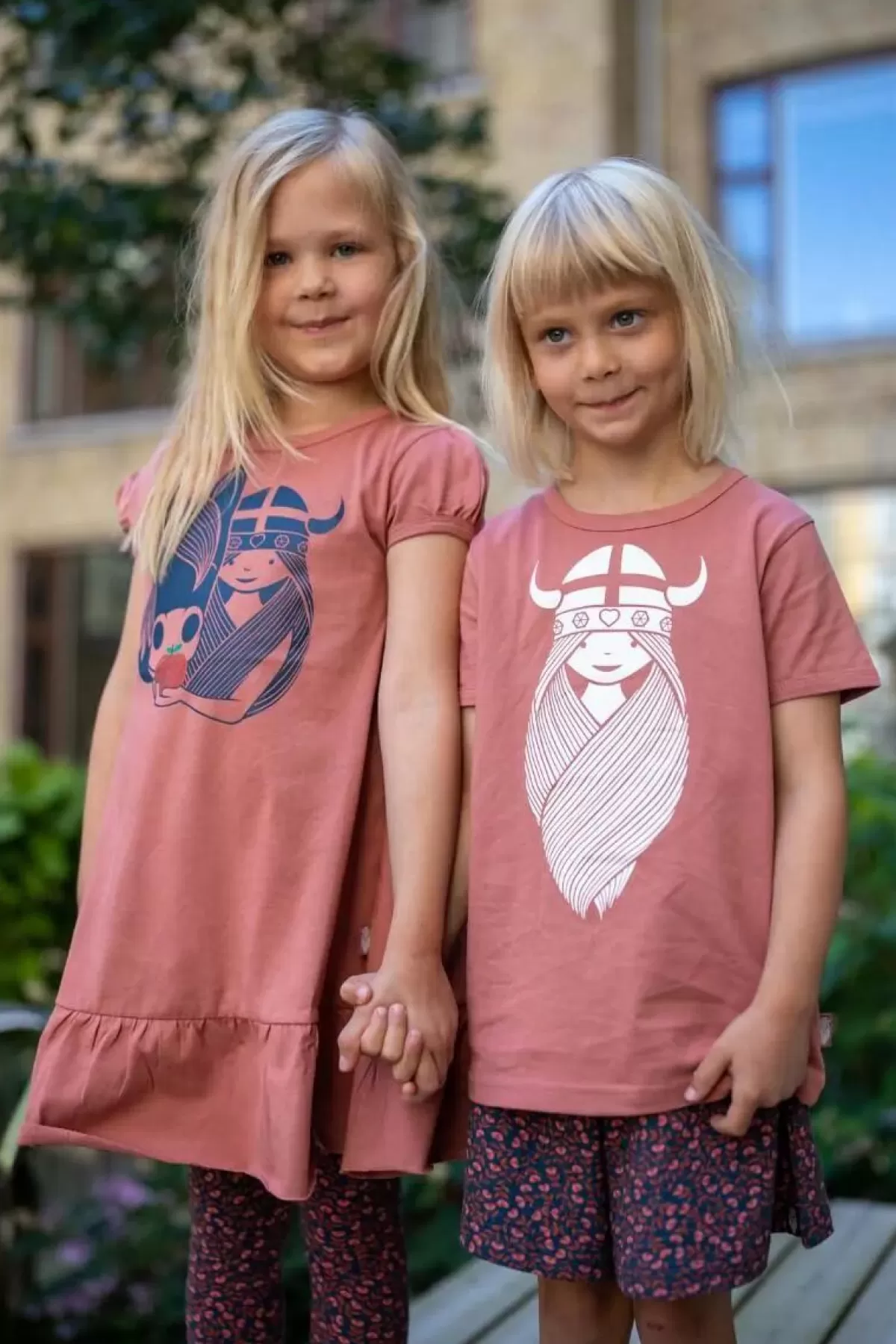 Sale Danevesterbro Dress Grey Rose Idunn Baby Kleider