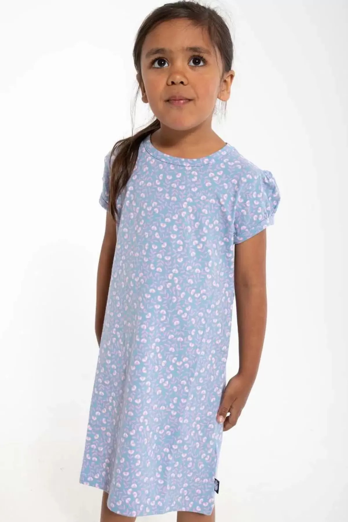 Sale Danocean Dress Light Blue Fleurie Kinder Kleider