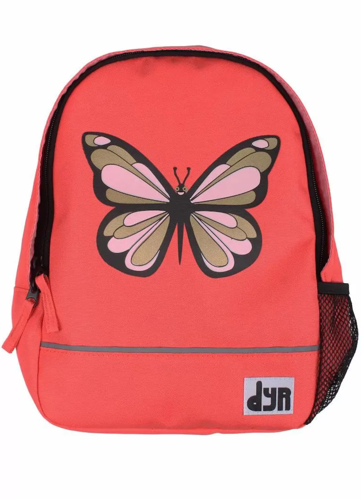 Online Dyr Kids Backpack Light Peach Sommerfugl Kinder Taschen