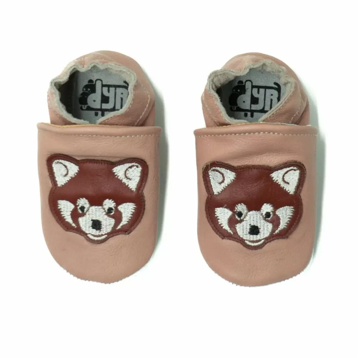 Shop Dyr Playshoe Rose Beige Roed Panda Kinder Hausschuhe