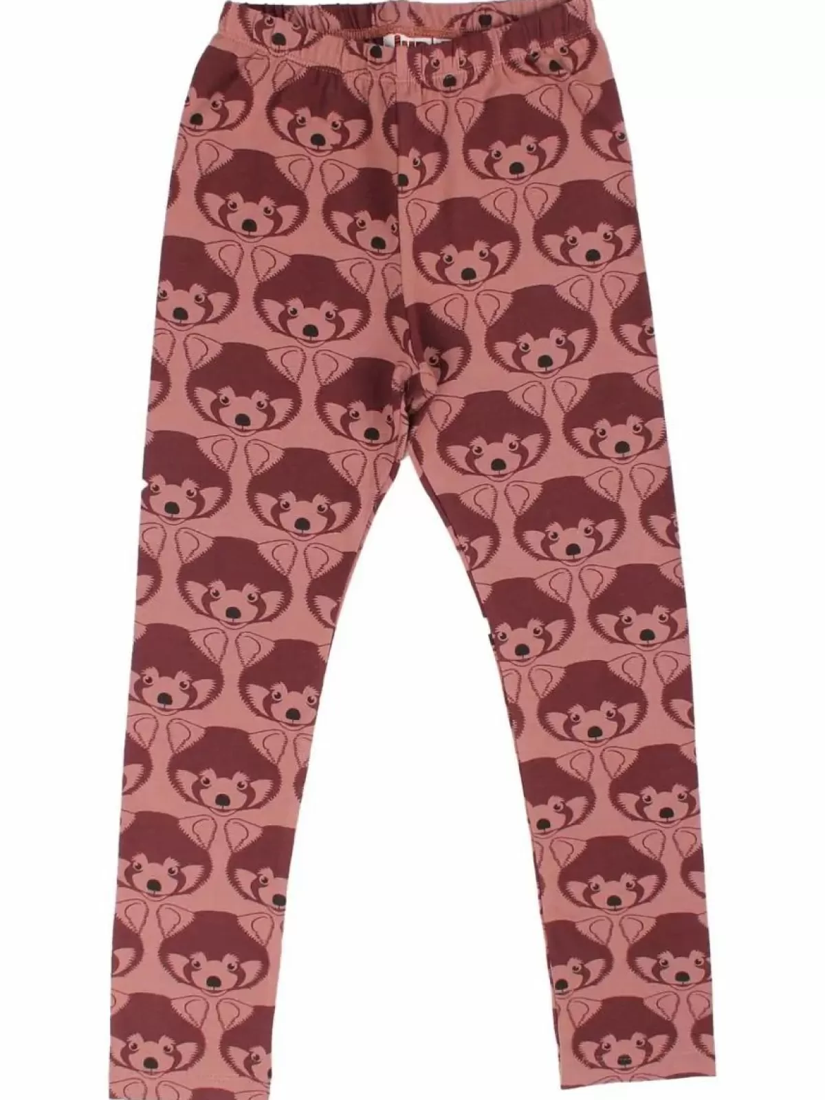 Shop Dyrcheetah Leggings Red Wine Roed Panda Aop Baby Baby Leggings