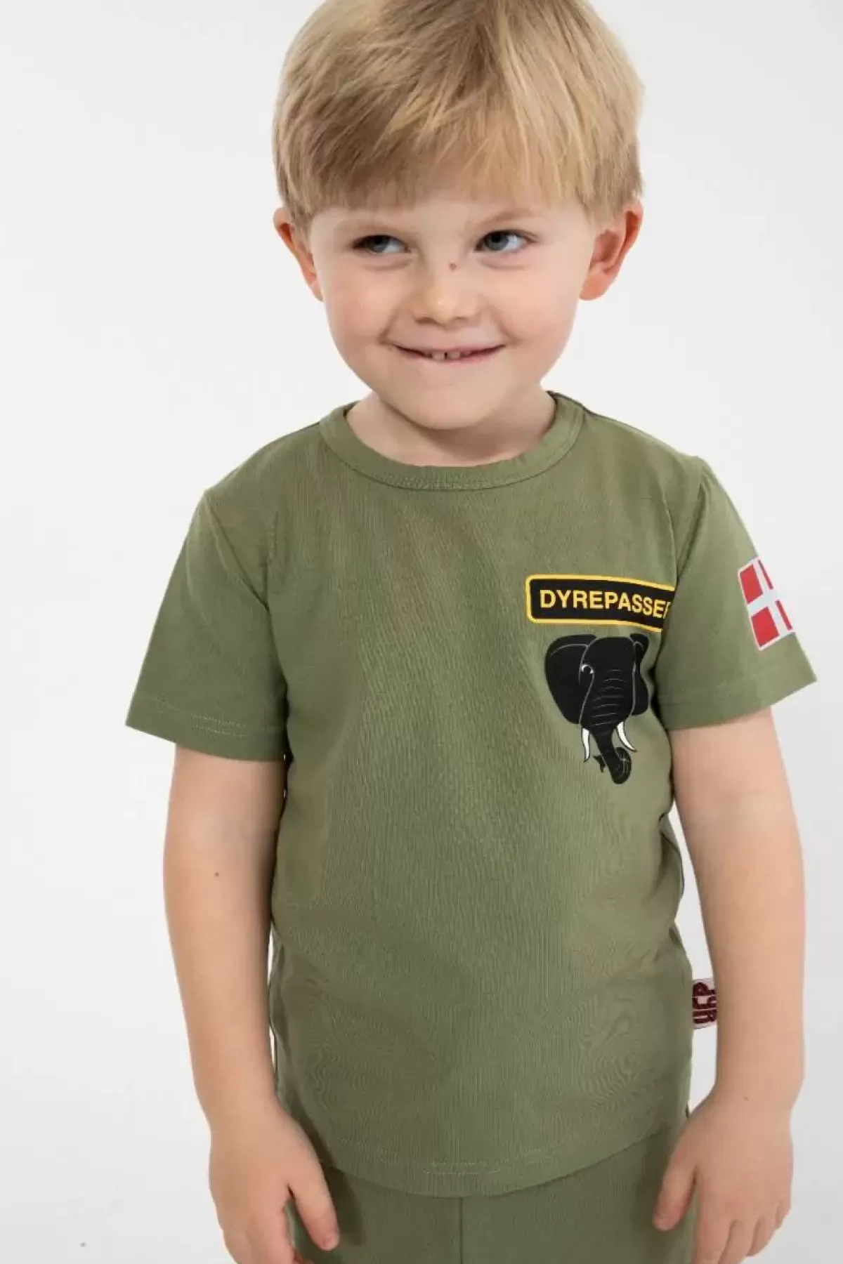 Shop Dyrepasser T-Shirt Sage Elefant Kinder T-Shirts