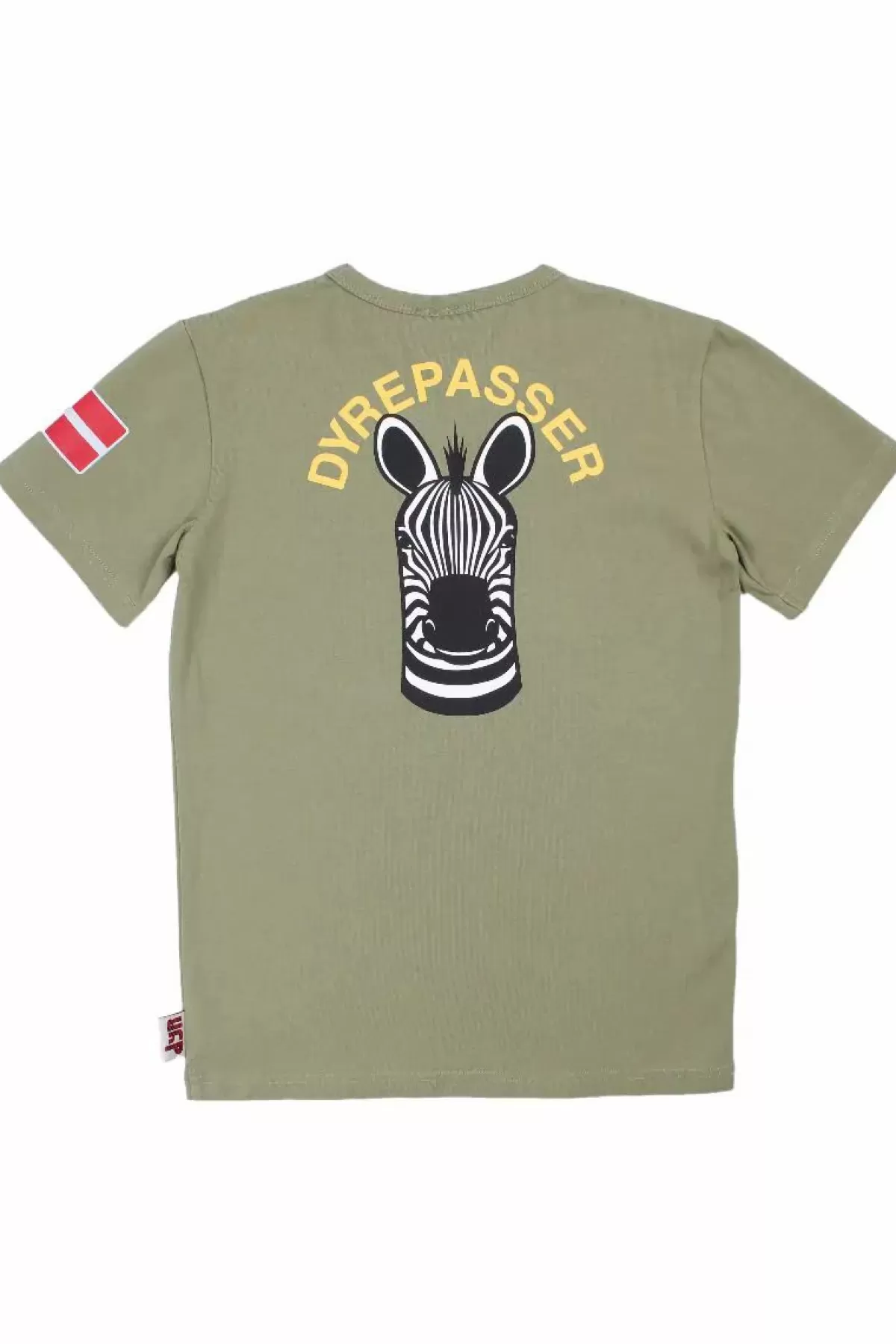 Store Dyrepasser T-Shirt Sage Zebra Kinder T-Shirts