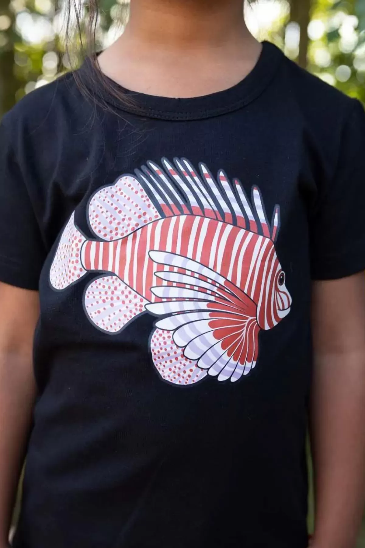 New Dyrgrowl T Black Dragefisk Kinder T-Shirts
