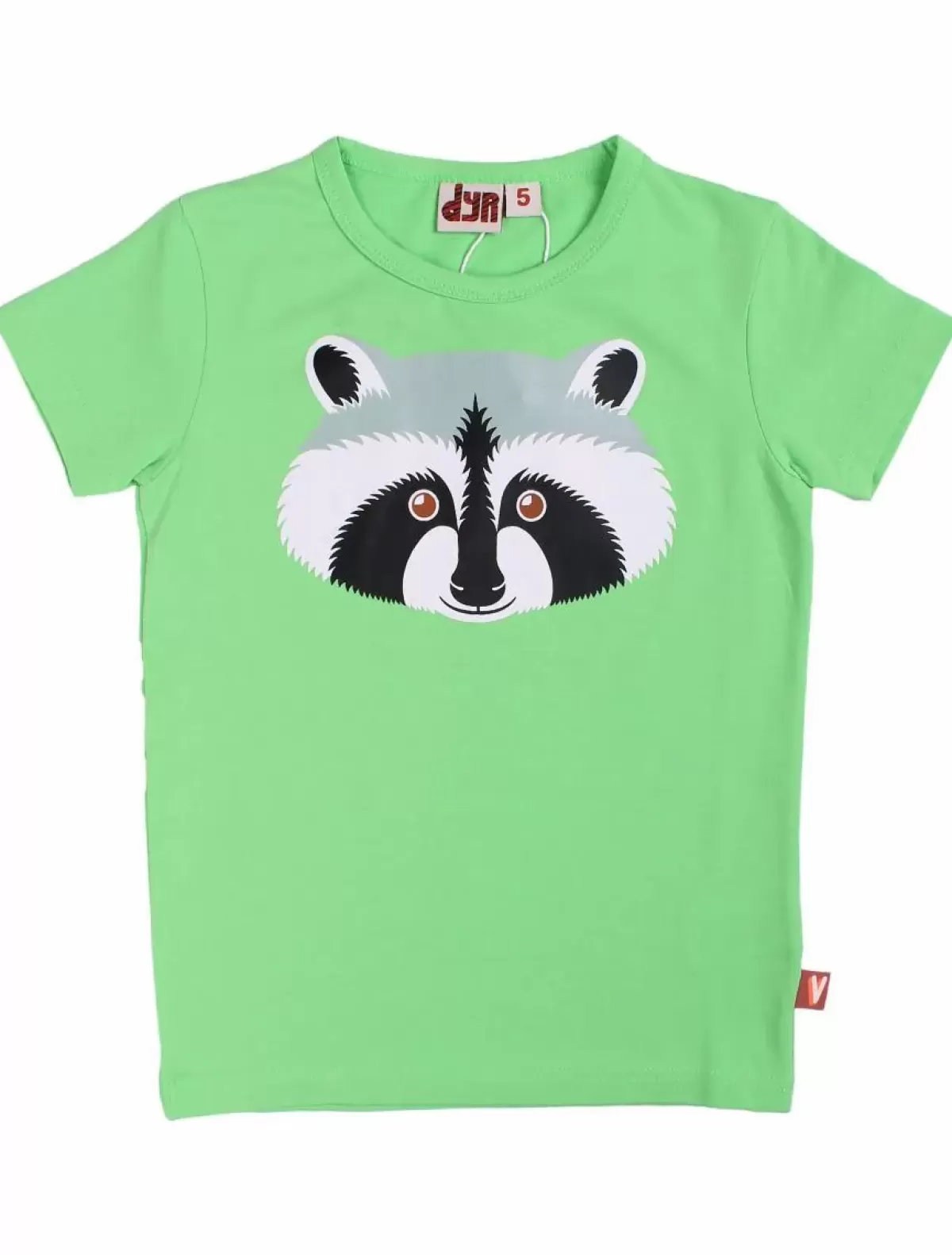 Outlet Dyrgrowl T Bright Green Vaskebjorn Kinder T-Shirts